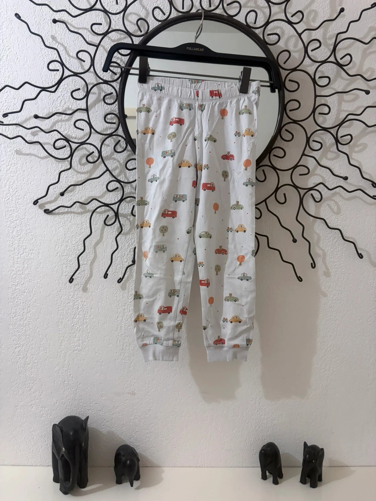 🔵 Lot of 4 comfort pajama bottoms - h&m and various - 4 years – photo 2
